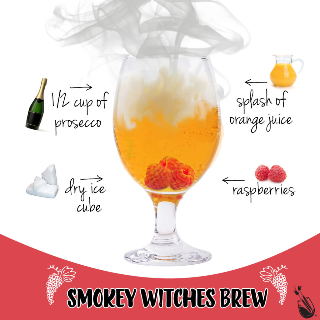 Colorful Cocktails: Smokey Witches Brew