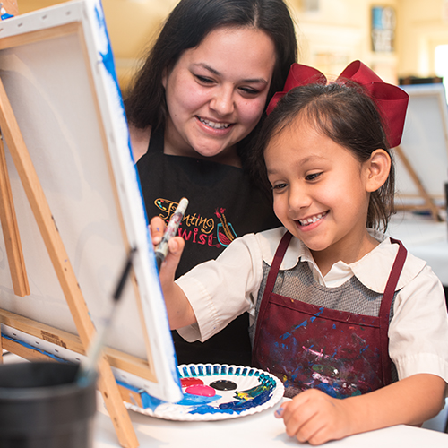 Painting with a Twist - Paint For Dad